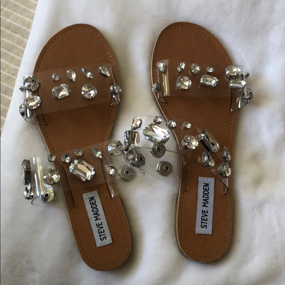 Steve Madden Jeweled Sandals BRAND NEW